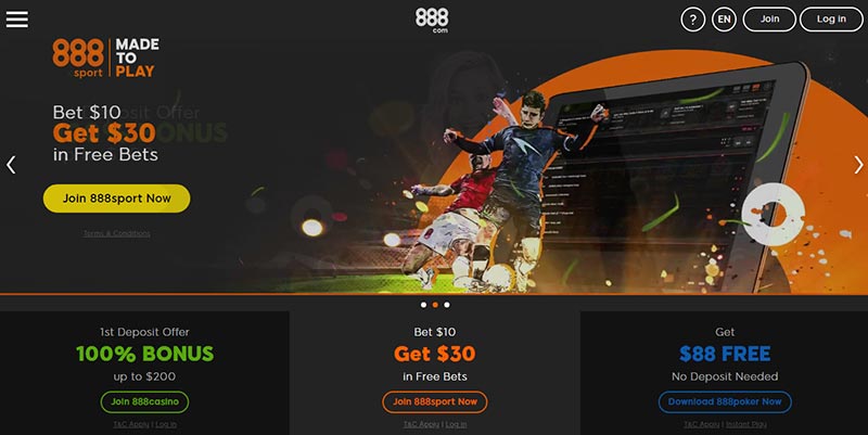 سایت پیش بینی فوتبال خارجی 888Sport